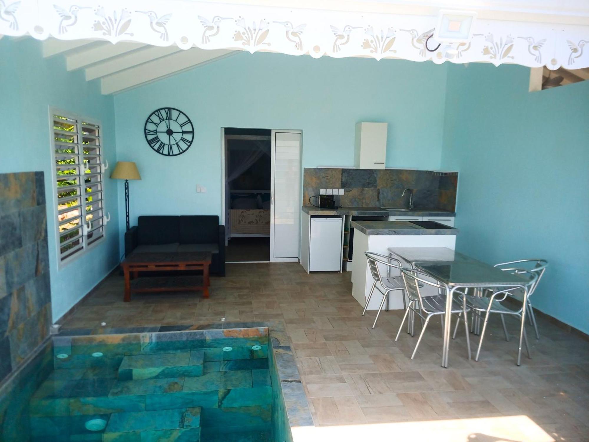 Aux Colibris Amoureux : Loft De Standing Avec Vue Mer Grand-Bourg  Exterior foto